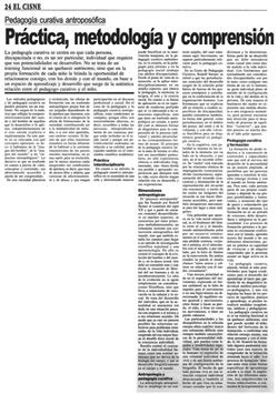 Prácticamente, metodología y comprensión del ser humano