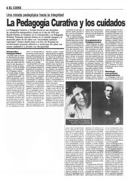 La Pedagogía curativa y los cuidados anímicos especiales