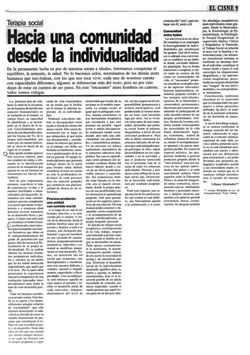 Hacia una comunidad desde la individualidad