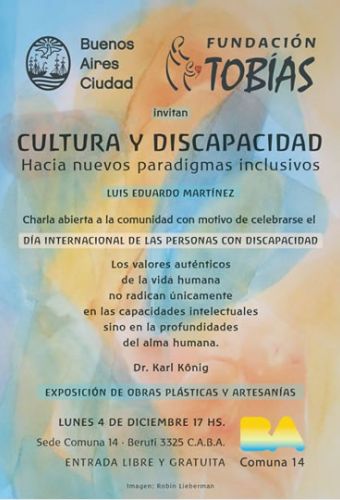CHARLA: CULTURA Y DISCAPACIDAD