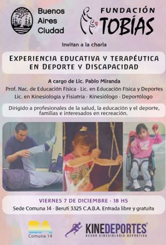 EXPERIENCIA EDUCATIVA Y TERAPÉUTICA EN DEPORTE Y DISCAPACIDAD