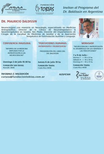 PROGRAMA DEL DR. BALDISSIN EN ARGENTINA